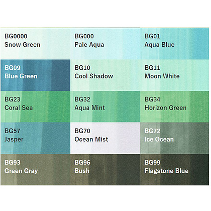 Маркер перманентный "Copic Sketch", BG-10 прохладная тень - 2