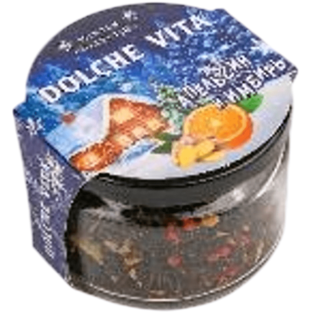 Чай Dolche vita "Апельсин и имбирь", 50 гр, черный