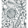 Раскраска "Colouring Book. Beautiful Blooms", (английский язык) - 2