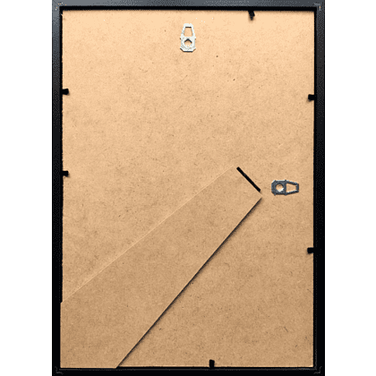 Фоторамка "1213-80309", 10х15 см, дерево со стеклом, черный - 2