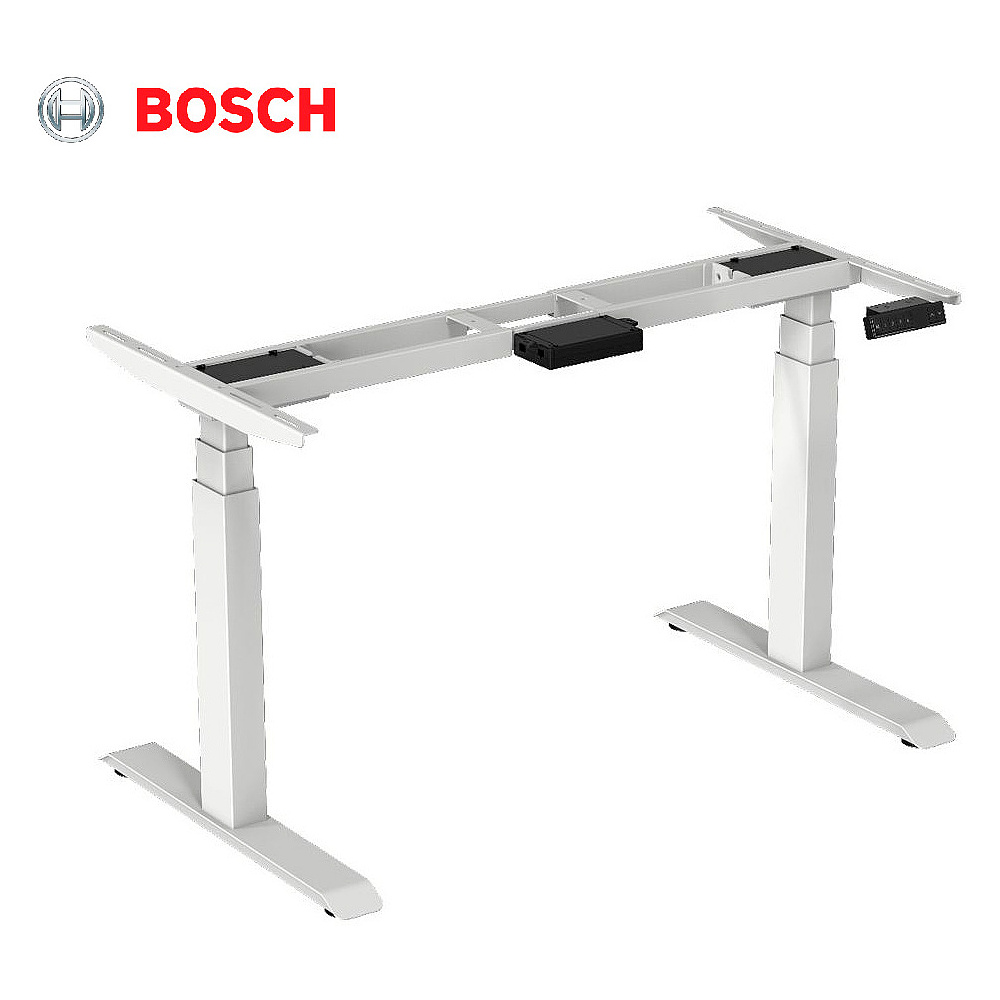 Каркас стола с электроприводом BOSCH двухмоторный AOKE, Well Desk Uplift, белый (AK02YJYT-YZB3-M01.WH)