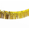 Гирлянда "Дождик", 2 м, ПВХ, с липкой лентой, золотой - 3