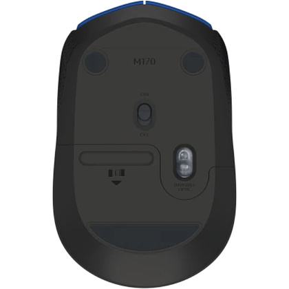 Мышь Logitech "Mouse M171", беспроводная, 1000 dpi, 3 кнопки, синий - 2