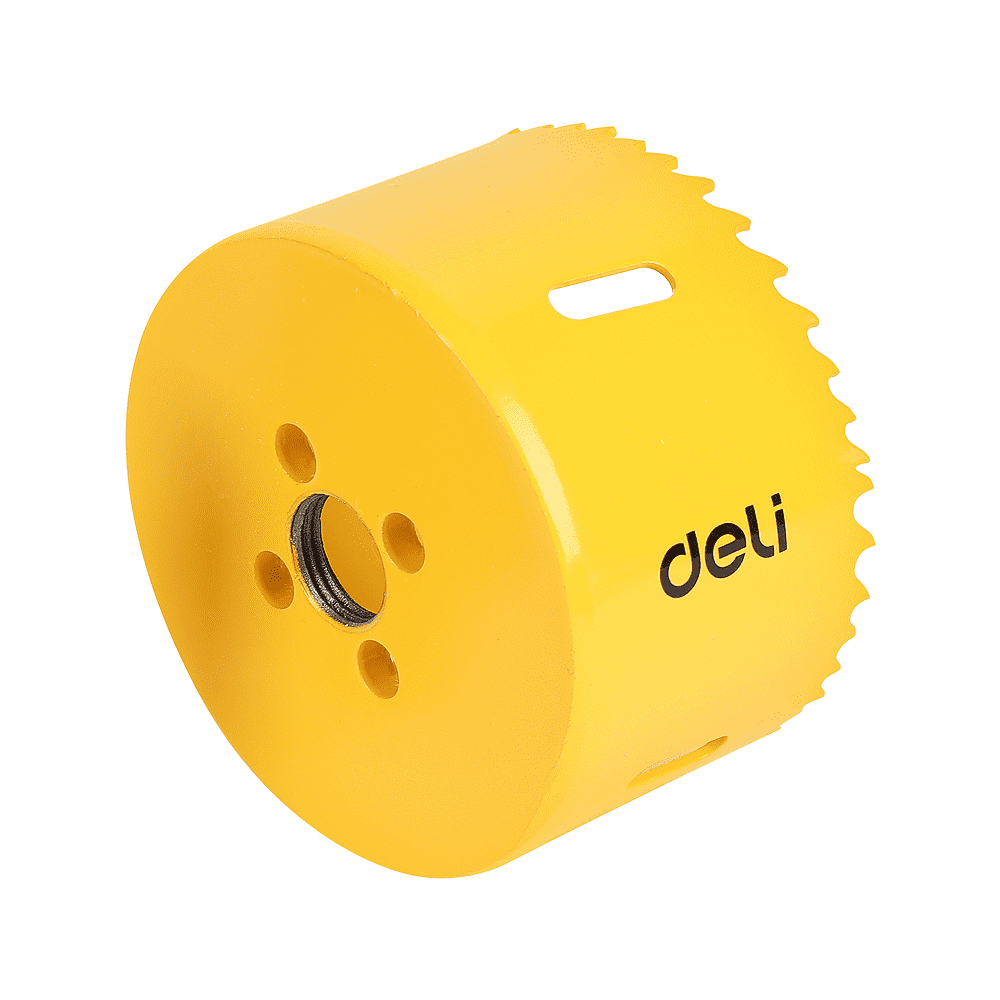 Коронка биметаллическая Deli YS EDH-SKK057-E1, 57 х 38 мм, М14 Коронка биметаллическая Deli YS EDH-SKK057-E1, 57 х 38 мм, М14