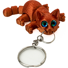 Брелок 3D "Котик Миг"