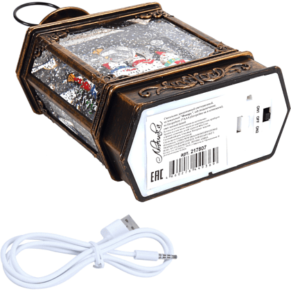 Украшение новогоднее музыкальное "Светильник. Фонарь 2" - 4