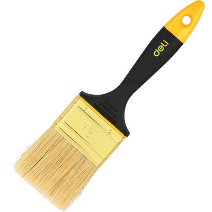 Кисть малярная Deli YS EDL509144, плоская, 2.5"- 63 мм, смешанная щетина