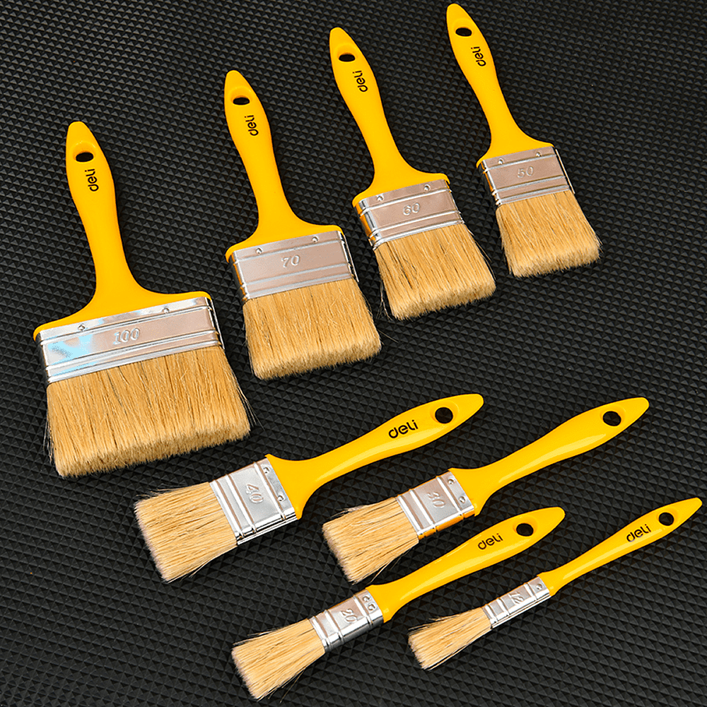 Кисть малярная Deli YS EDL509137, плоская, 2.7"-70 мм, смешанная щетина - 5