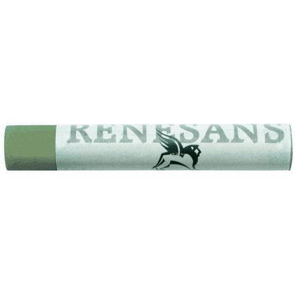Пастель масляная "Renesans", 25 зеленый серый