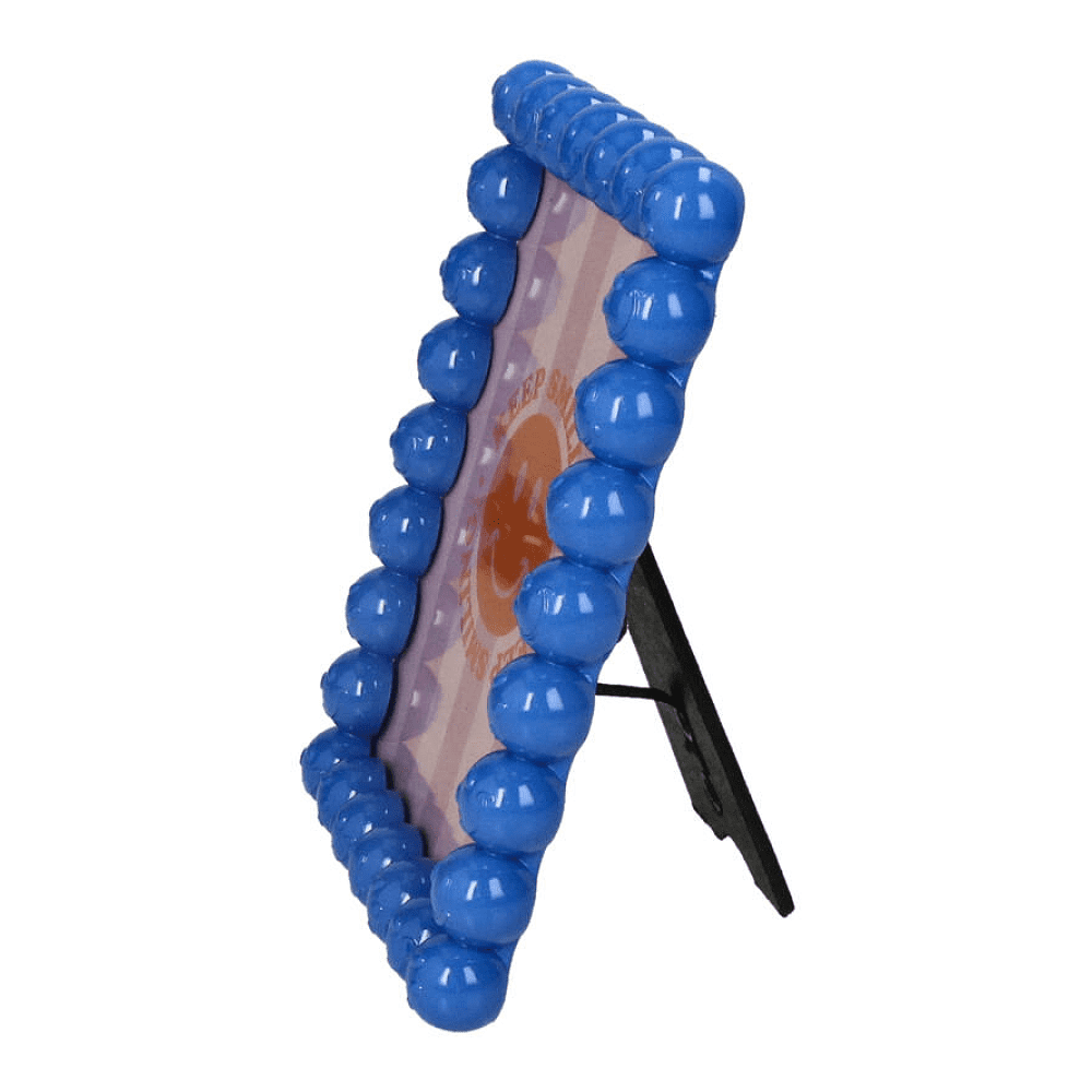 Фоторамка "Smiley", 10х15 см, полирезина, голубой - 2