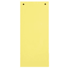 Разделитель для документов "Exacompta" картонный, желтый