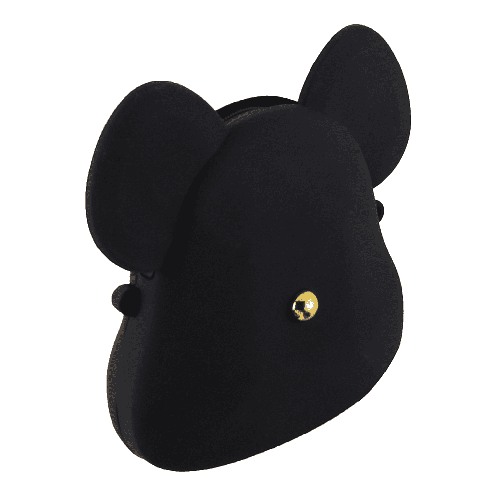 Кошелек "Cat", силикон, черный - 3