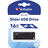USB-накопитель "Slider", 16 гб, usb 2.0, черный - 4