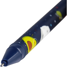 Ручка гелевая "Космические приключения", 0,35 мм, ассорти, стерж. синий
