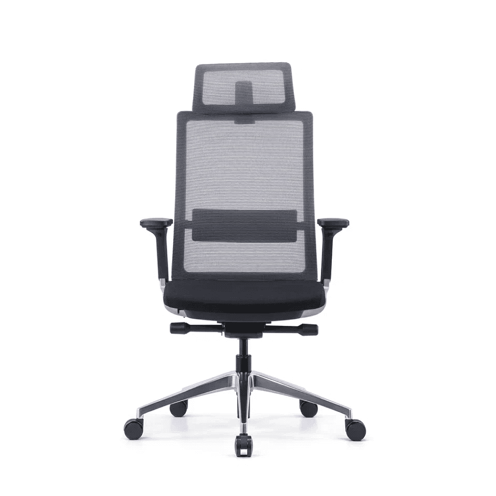 Кресло для руководителя SitZone "E-BA-001A", ткань, пластик, черный - 3