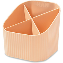 Подставка для канцелярских мелочей Han "Re-X-Loop", пастельный оранжевый 