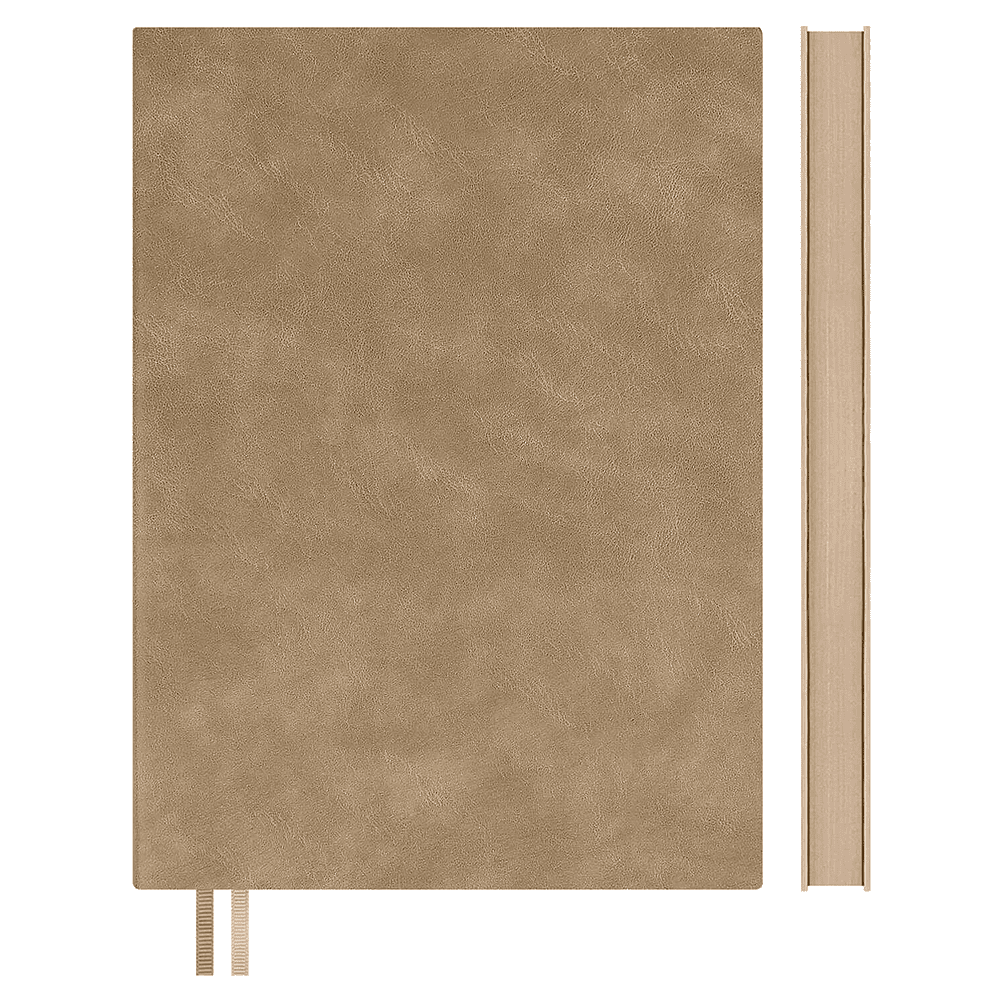 Набор ежедневник недатированный "Фланстэр", 320 страниц, + картхолдер, 100x140 мм., бежевый - 5