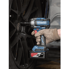 Аккумуляторный гайковерт DongCheng DCPB598 (TYPE EM), 20 В, 598 Нм, 2 АКБ, 4 Ач, З/У 2 А