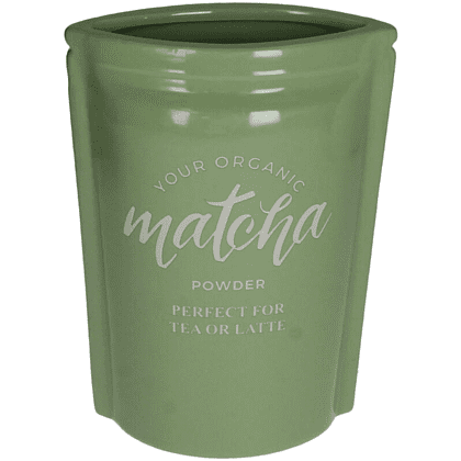 Ваза керамическая "Matcha", 16х9х22.5 см, зеленый