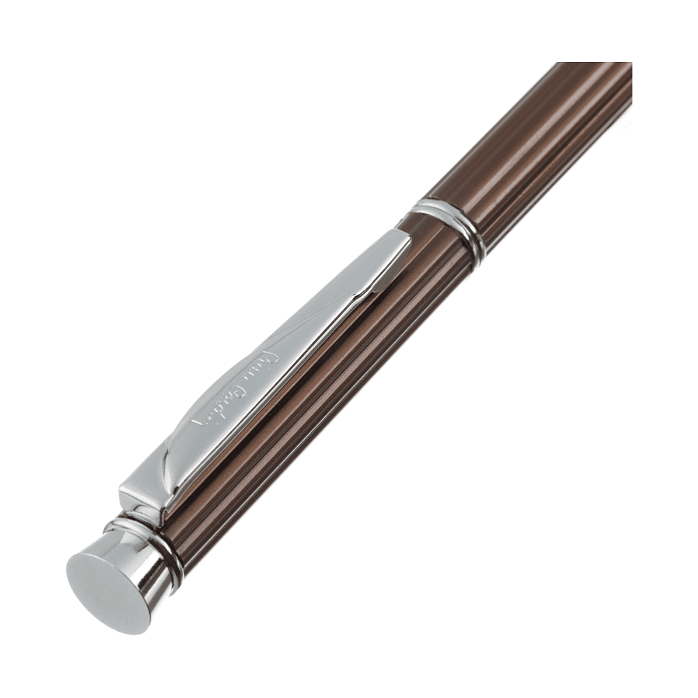 Ручка шариковая "Pierre Cardin Royal", 0.7 мм, коричневый, серебристый, стержень синий - 4