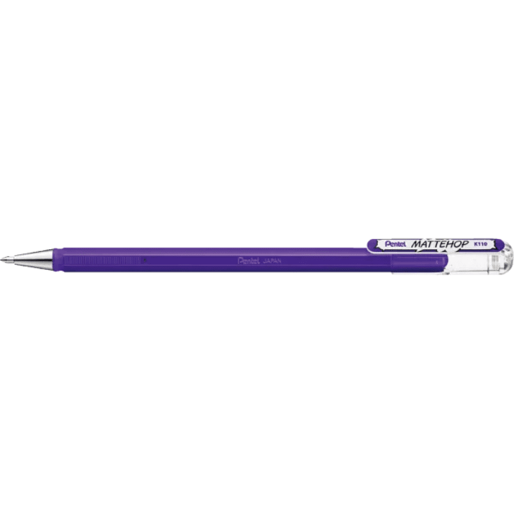 Ручка гелевая "Mattehop", 1 мм, фиолетовый