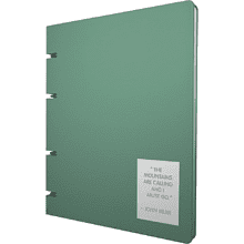 Тетрадь "Nuances. Эвкалипт", А4, 120 листов, клетка, зеленый