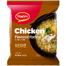 Лапша быстрого приготовления "Harim. Chicken Flavored Ramen", со вкусом курицы, 117 гр