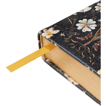 Ежедневник недатированный "Flora. Night Garden", А7, 416 страниц, черный - 3