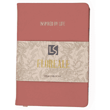 Блокнот "Floreale. Cedar Rose", А6, 136 листов, клетка, розовый