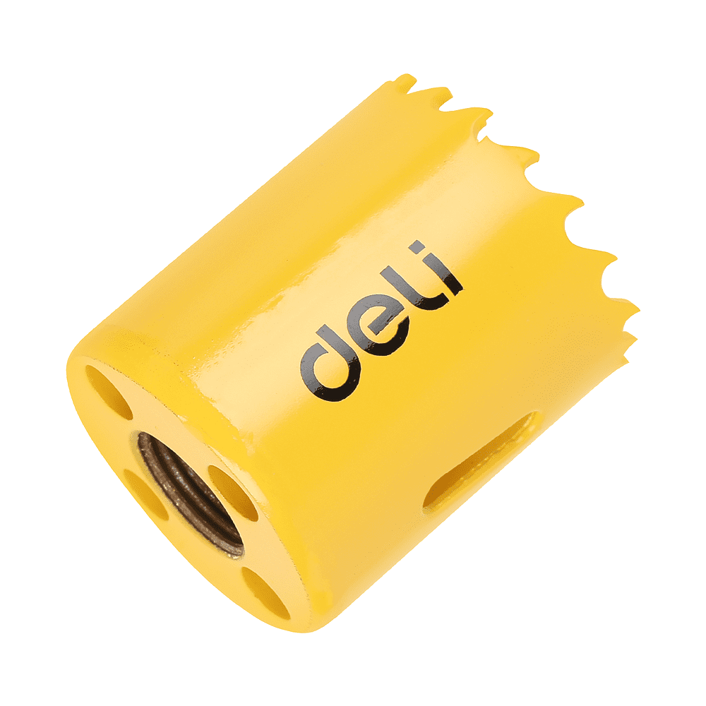 Коронка биметаллическая Deli YS EDH-SKK046-E1, 46 х 38 мм, М14 Коронка биметаллическая Deli YS EDH-SKK046-E1, 46 х 38 мм, М14