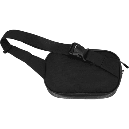 Сумка поясная "Квадро Чёрное", черный - 2