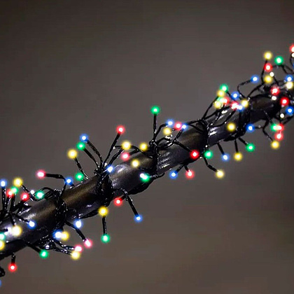 Гирлянда электрическая LED "Кластер", 3 м - 5