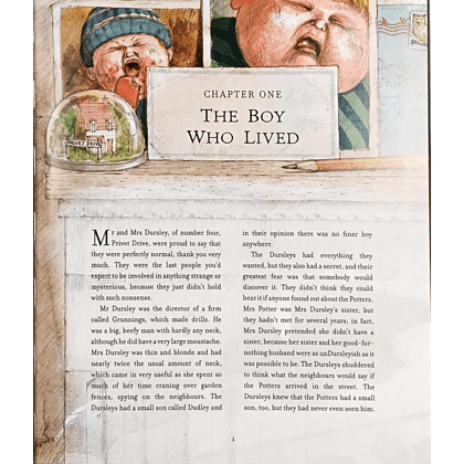 Комплект книг на английском языке "Harry Potter. The Illustrated Editions: Years 1 and 2", J.K. Rowling, Ill. Jim Kay  - 5