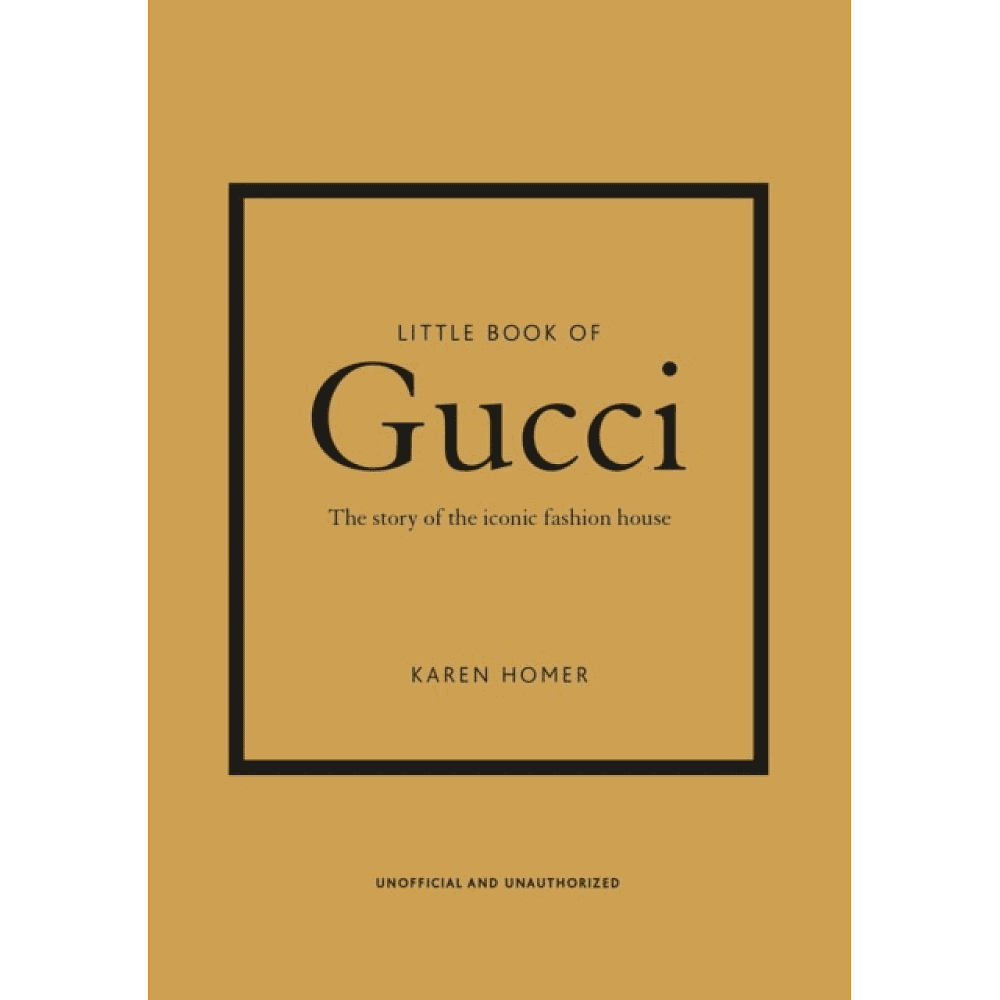 Книга на английском языке " Little Book of Gucci: The Story of the Iconic Fashion House", Homer K.