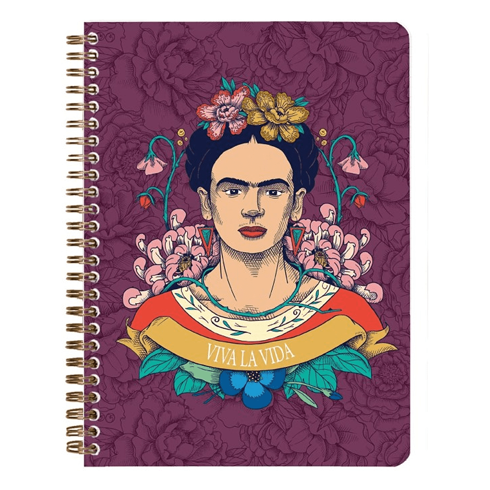 Блокнот "Frida Kahlo", А5, 74 листов, линейка, ассорти - 2