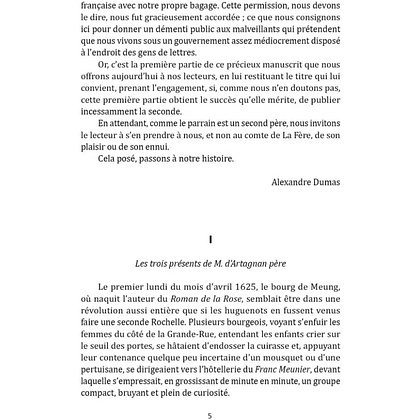 Книга "Три мушкетера. Les Trois Mousquetaires" (франц.яз.), Александр Дюма - 5