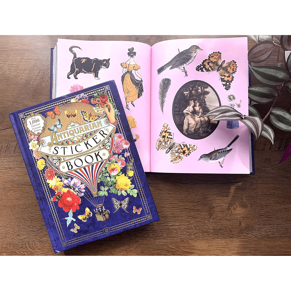 Книга на английском языке "The Antiquarian Sticker Book: An Illustrated Compendium of Adhesive Ephemera", Odd Dot - 9