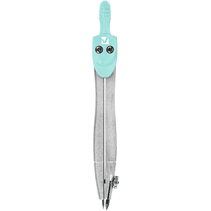 Готовальня "School Kit", 11 предметов, футляр, мятный - 3