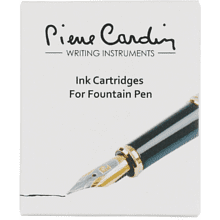 Чернильный патрон "Pierre Cardin", 37 мм., синий, 6 штук в упаковке