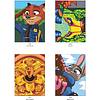 Раскраска по номерам на французском языке "Coloriages mystères Disney - Best of Bestiaire" - 8