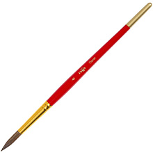 Кисть для рисования "№6" пони, круглая