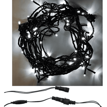 Гирлянда уличная "Нить", 10 м, белый - 4