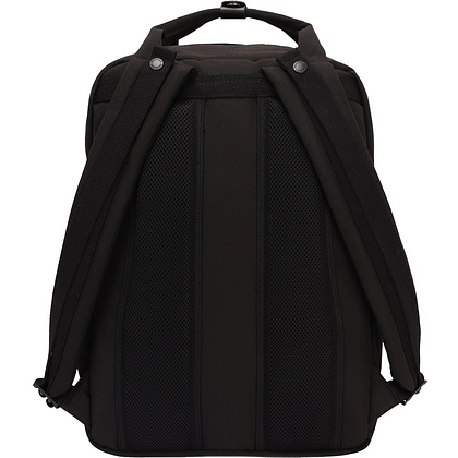 Рюкзак молодежный HIMAWARI, черный, коричневый - 3