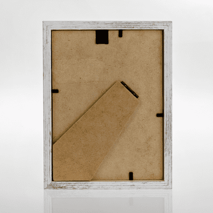 Фоторамка "Vivan 6", 21х29.7 см, дерево со стеклом, коричневый, белый - 3