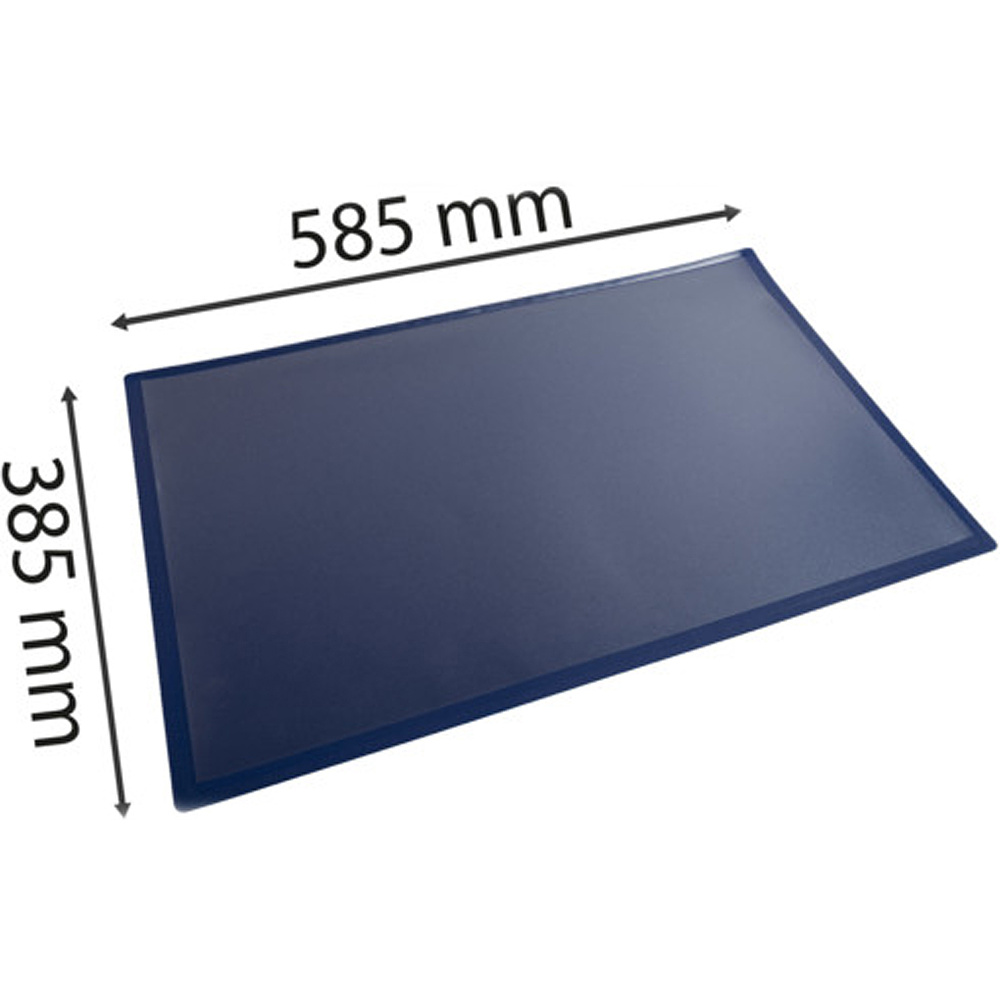 Бювар с поднимающимся верхом "Clean'Safe", 38.5x58.5 см, синий - 4