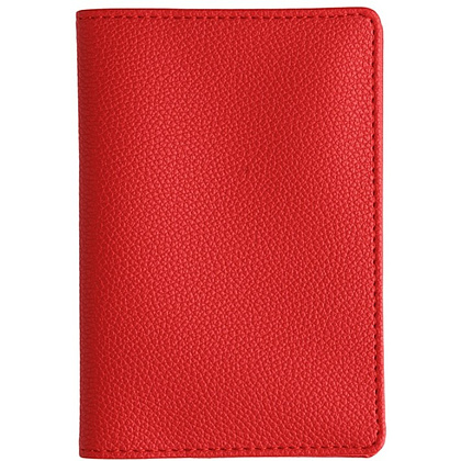 Обложка для паспорта "Красная", кожзам - 2