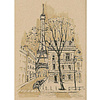 Бумага крафт для рисования 1x25 м, рулон - 6
