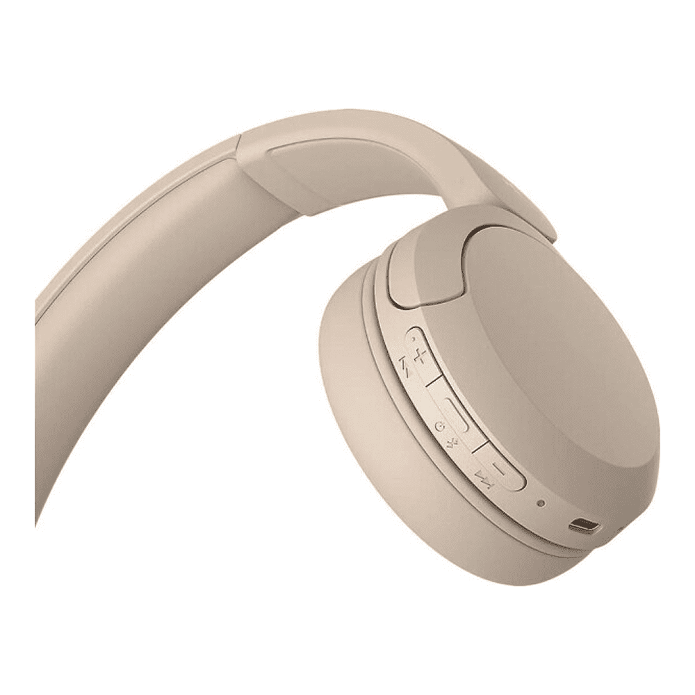 Наушники беспроводные Sony WH-CH520, кремовый - 4