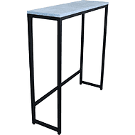 Стол консольный RION ALLERD, черный муар, Бетон