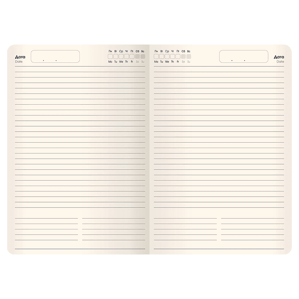 Ежедневник недатированный "Impact", A5, 152 листа, темно-коричневый - 3